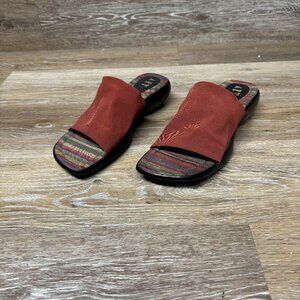 ART Effects Burnt Orange Slip-On Women's Sandal NO SIZE SEE PICTURE